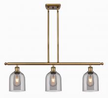 Innovations Lighting 516-3I-BB-G558-6SM - Bella - 3 Light - 36 inch - Brushed Brass - Cord hung - Island Light