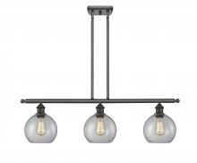 Innovations Lighting 516-3I-OB-G122 - Athens - 3 Light - 36 inch - Oil Rubbed Bronze - Cord hung - Island Light