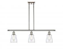 Innovations Lighting 516-3I-PN-G392 - Ellery - 3 Light - 36 inch - Polished Nickel - Cord hung - Island Light