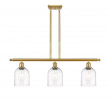 Innovations Lighting 516-3I-SG-G558-6CL - Bella - 3 Light - 36 inch - Satin Gold - Cord hung - Island Light