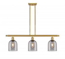 Innovations Lighting 516-3I-SG-G558-6SM - Bella - 3 Light - 36 inch - Satin Gold - Cord hung - Island Light