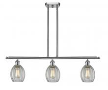 Innovations Lighting 516-3I-SN-G82 - Eaton - 3 Light - 36 inch - Brushed Satin Nickel - Cord hung - Island Light