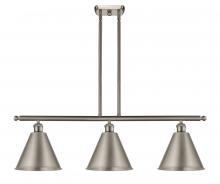 Innovations Lighting 516-3I-SN-MBC-12-SN - Berkshire - 3 Light - 39 inch - Brushed Satin Nickel - Cord hung - Island Light