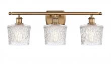 Innovations Lighting 516-3W-BB-G402 - Niagara - 3 Light - 27 inch - Brushed Brass - Bath Vanity Light