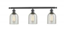 Innovations Lighting 516-3W-BK-G259 - Caledonia - 3 Light - 25 inch - Matte Black - Bath Vanity Light