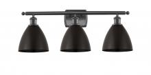  516-3W-OB-MBD-75-OB - Bristol - 3 Light - 28 inch - Oil Rubbed Bronze - Bath Vanity Light