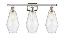 Innovations Lighting 516-3W-PN-G654-7 - Cindyrella - 3 Light - 27 inch - Polished Nickel - Bath Vanity Light