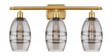 Innovations Lighting 516-3W-SG-G557-6SM - Vaz - 3 Light - 26 inch - Satin Gold - Bath Vanity Light