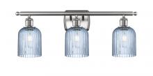 Innovations Lighting 516-3W-SN-G559-5BL - Bridal Veil - 3 Light - 25 inch - Brushed Satin Nickel - Bath Vanity Light