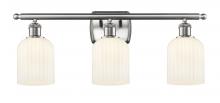 Innovations Lighting 516-3W-SN-G559-5GWH - Bridal Veil - 3 Light - 25 inch - Brushed Satin Nickel - Bath Vanity Light