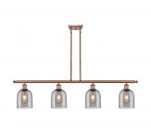 Innovations Lighting 516-4I-AC-G558-6SM - Bella - 4 Light - 48 inch - Antique Copper - Cord hung - Island Light