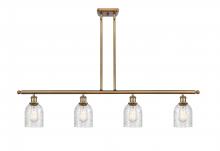 Innovations Lighting 516-4I-BB-G259 - Caledonia - 4 Light - 48 inch - Brushed Brass - Cord hung - Island Light