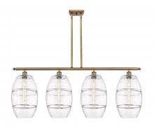 Innovations Lighting 516-4I-BB-G557-10CL - Vaz - 4 Light - 48 inch - Brushed Brass - Cord hung - Island Light