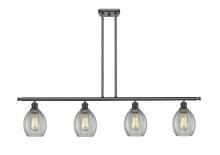 Innovations Lighting 516-4I-BK-G82 - Eaton - 4 Light - 48 inch - Matte Black - Cord hung - Island Light