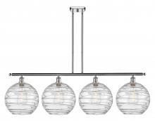 Innovations Lighting 516-4I-PC-G1213-12 - Athens Deco Swirl - 4 Light - 50 inch - Polished Chrome - Cord hung - Island Light