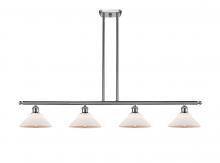 Innovations Lighting 516-4I-SN-G131 - Orwell - 4 Light - 48 inch - Brushed Satin Nickel - Cord hung - Island Light