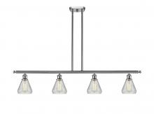 Innovations Lighting 516-4I-SN-G275 - Conesus - 4 Light - 48 inch - Brushed Satin Nickel - Cord hung - Island Light