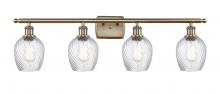 Innovations Lighting 516-4W-AB-G292 - Salina - 4 Light - 36 inch - Antique Brass - Bath Vanity Light