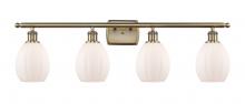 Innovations Lighting 516-4W-AB-G81 - Eaton - 4 Light - 36 inch - Antique Brass - Bath Vanity Light