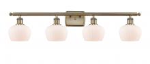 Innovations Lighting 516-4W-AB-G91 - Fenton - 4 Light - 37 inch - Antique Brass - Bath Vanity Light