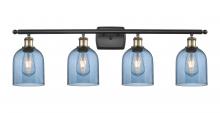 Innovations Lighting 516-4W-BAB-G558-6BL - Bella - 4 Light - 36 inch - Black Antique Brass - Bath Vanity Light