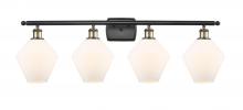 Innovations Lighting 516-4W-BAB-G651-8 - Cindyrella - 4 Light - 38 inch - Black Antique Brass - Bath Vanity Light