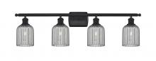 Innovations Lighting 516-4W-BK-G559-5SM - Bridal Veil - 4 Light - 35 inch - Matte Black - Bath Vanity Light