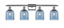 Innovations Lighting 516-4W-PC-G558-6BL - Bella - 4 Light - 36 inch - Polished Chrome - Bath Vanity Light