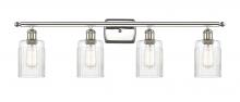 Innovations Lighting 516-4W-PN-G342 - Hadley - 4 Light - 35 inch - Polished Nickel - Bath Vanity Light