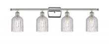 Innovations Lighting 516-4W-PN-G559-5CL - Bridal Veil - 4 Light - 35 inch - Polished Nickel - Bath Vanity Light