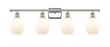 Innovations Lighting 516-4W-PN-G651-6 - Cindyrella - 4 Light - 36 inch - Polished Nickel - Bath Vanity Light