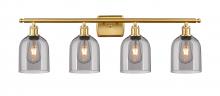 Innovations Lighting 516-4W-SG-G558-6SM - Bella - 4 Light - 36 inch - Satin Gold - Bath Vanity Light