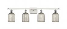 Innovations Lighting 516-4W-WPC-G559-5ME - Bridal Veil - 4 Light - 35 inch - White Polished Chrome - Bath Vanity Light