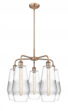 Innovations Lighting 516-5CR-AC-G682-7 - Windham - 5 Light - 25 inch - Antique Copper - Chandelier