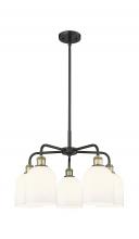 Innovations Lighting 516-5CR-BAB-G558-6GWH - Bella - 5 Light - 24 inch - Black Antique Brass - Chandelier