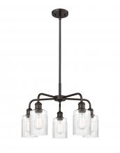 Innovations Lighting 516-5CR-OB-G342 - Hadley - 5 Light - 23 inch - Oil Rubbed Bronze - Chandelier