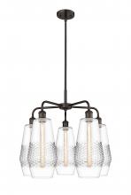 Innovations Lighting 516-5CR-OB-G682-7 - Windham - 5 Light - 25 inch - Oil Rubbed Bronze - Chandelier