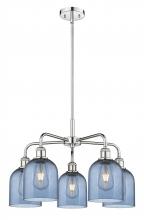 Innovations Lighting 516-5CR-PC-G558-6BL - Bella - 5 Light - 24 inch - Polished Chrome - Chandelier