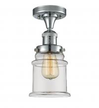 Innovations Lighting 517-1CH-PC-G182 - Canton - 1 Light - 6 inch - Polished Chrome - Semi-Flush Mount