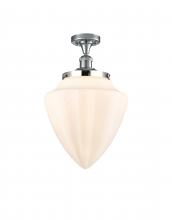 Innovations Lighting 517-1CH-PC-G661-12 - Bullet - 1 Light - 12 inch - Polished Chrome - Semi-Flush Mount