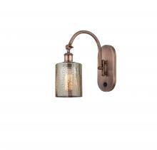 Innovations Lighting 518-1W-AC-G116 - Cobbleskill - 1 Light - 5 inch - Antique Copper - Sconce