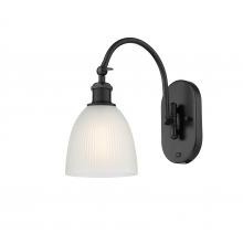 Innovations Lighting 518-1W-BK-G381 - Castile - 1 Light - 6 inch - Matte Black - Sconce