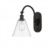 Innovations Lighting 518-1W-OB-GBC-82 - Berkshire - 1 Light - 8 inch - Oil Rubbed Bronze - Sconce