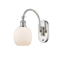 Innovations Lighting 518-1W-PN-G101 - Belfast - 1 Light - 6 inch - Polished Nickel - Sconce