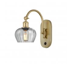 Innovations Lighting 518-1W-SG-G92 - Fenton - 1 Light - 7 inch - Satin Gold - Sconce