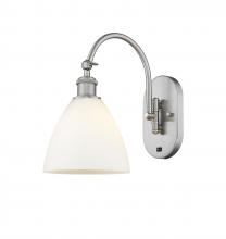 Innovations Lighting 518-1W-SN-GBD-751 - Bristol - 1 Light - 8 inch - Brushed Satin Nickel - Sconce