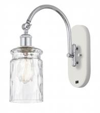 Innovations Lighting 518-1W-WPC-G352 - Candor - 1 Light - 5 inch - White Polished Chrome - Sconce