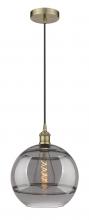 Innovations Lighting 616-1P-AB-G556-12SM - Rochester - 1 Light - 12 inch - Antique Brass - Cord hung - Mini Pendant