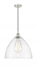 Innovations Lighting 616-1P-PN-GBD-164 - Bristol - 1 Light - 16 inch - Polished Nickel - Cord hung - Pendant