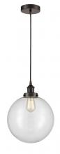 Innovations Lighting 616-1PH-OB-G202-12 - Beacon - 1 Light - 12 inch - Oil Rubbed Bronze - Cord hung - Mini Pendant